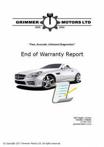 End of Warranty Report