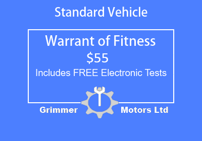 Standard Vehicle WOF