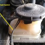 Brake fluid switch external wires