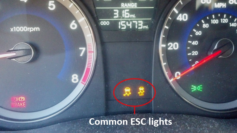 What Does the Electronic Stability Control (ESC) Warning Light