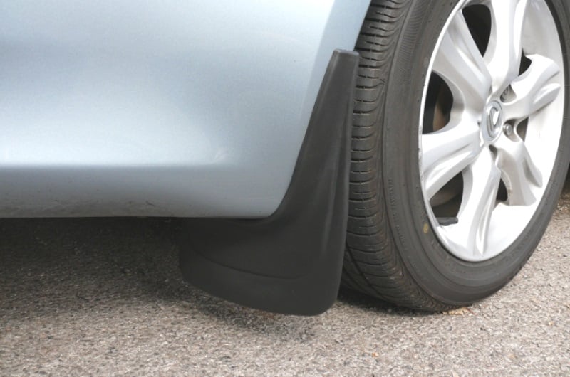 Car on sale wheel flaps