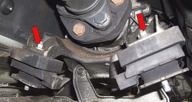 Transmission mount replacement clearance cost