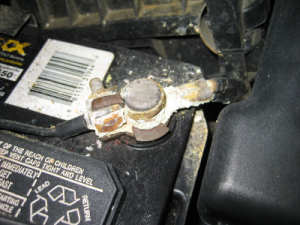 Corroded car battery repair hamilton