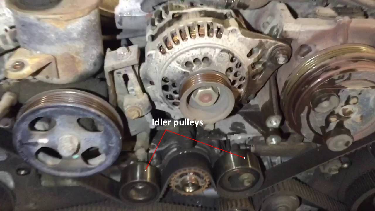 belt tensioner pulley symptoms