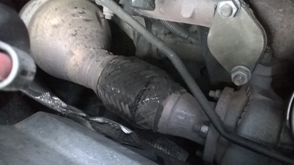 exhaust front flex pipe