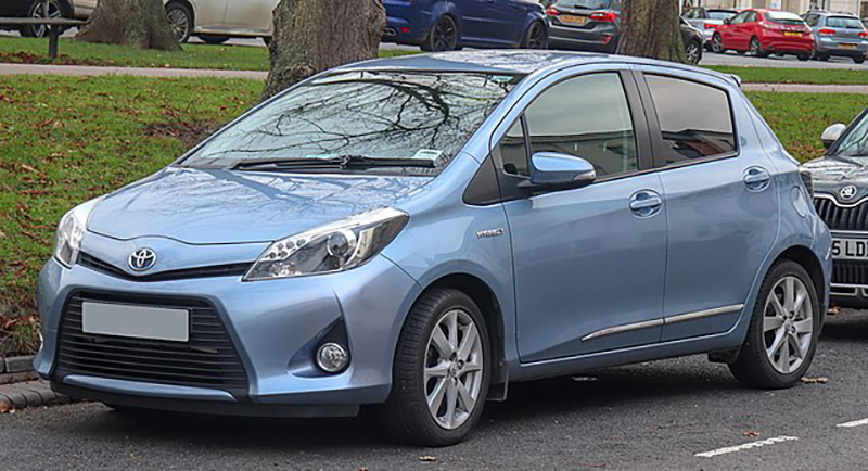 Wikimedia commons Toyota Yaris T Spirit Hybrid resized