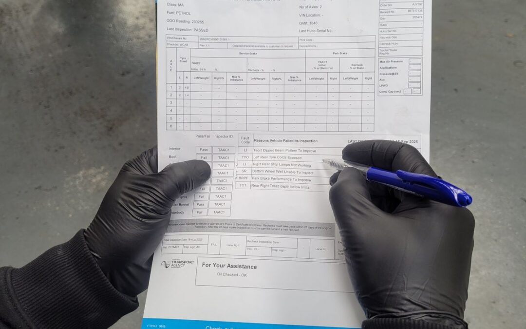 Failed Warrant of Fitness (WOF) Repair Services in Hamilton