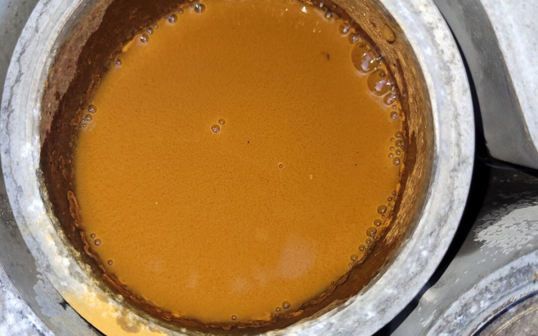 Rusty Water on the Engine Hamilton