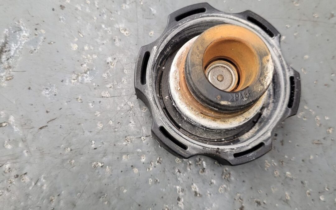 Rust on Radiator Cap in Hamilton